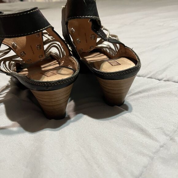 PIKOLINOS Womens Java W5A-0728C1 Black Gold Sandal Shoes Size 41 10 Gladiator - Picture 4 of 10